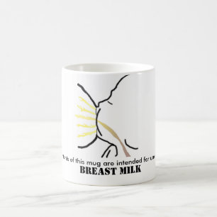Tasse de lait maternel