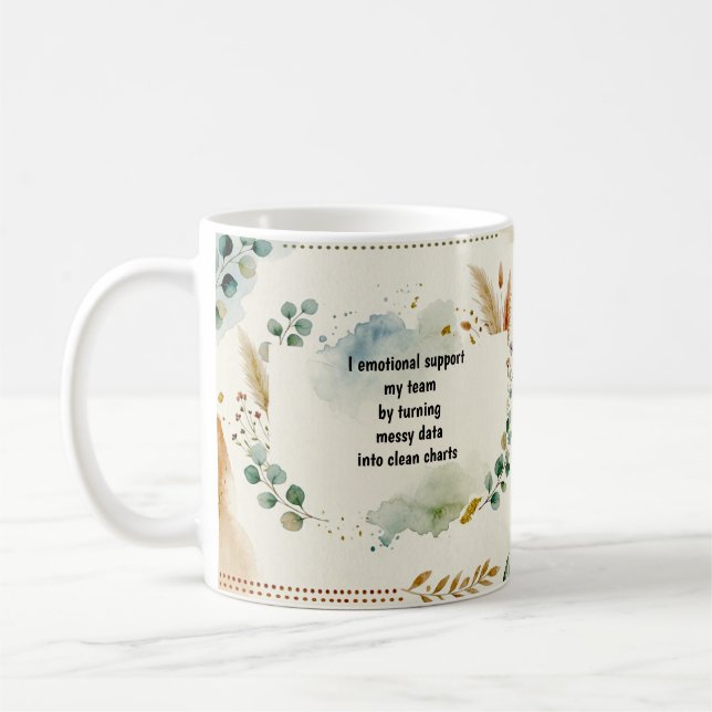 Tasse de l'analyste de données Données désordonnée (Gauche)