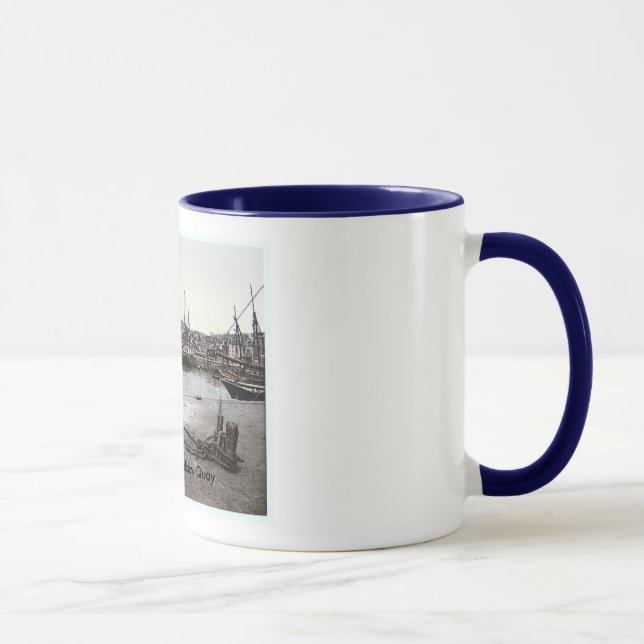 Tasse de l'Angleterre Padstow Quay (Droite)