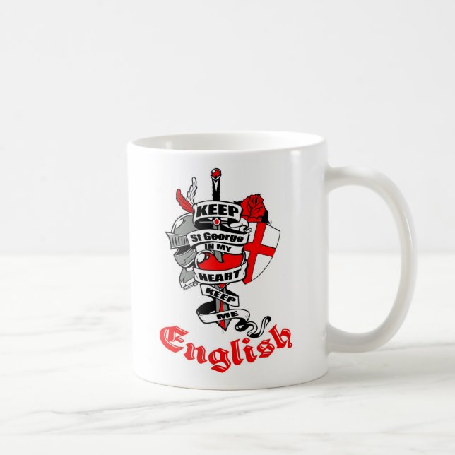 TASSE DE L'ANGLETERRE ST GEORGE (Droite)