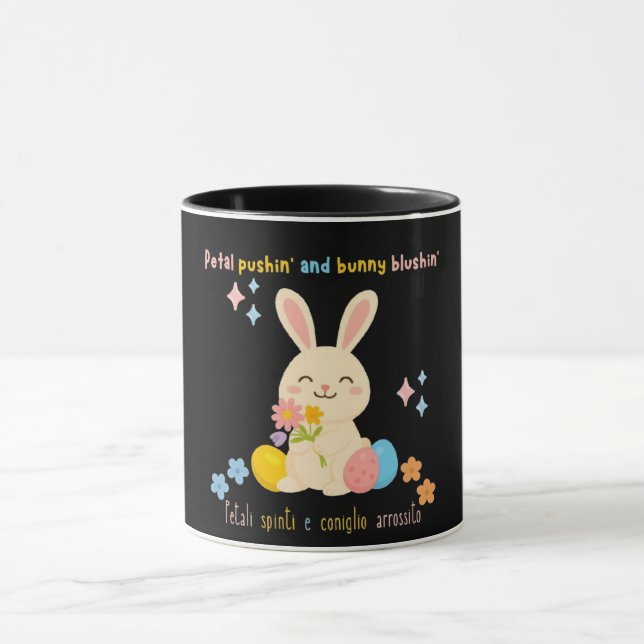 Tasse de lapin de Pâques mignon (Centre)