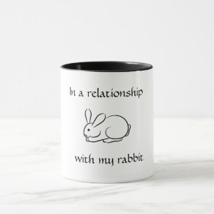 Tasse de lapin en couple