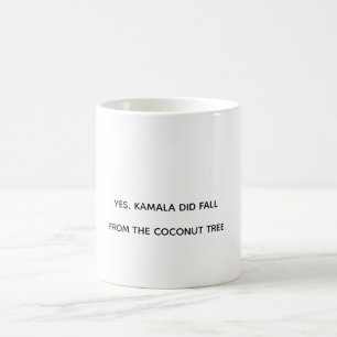 Tasse de l'arbre à noix de coco de Kamala