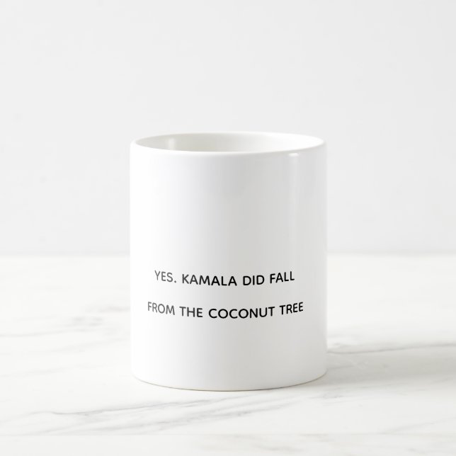Tasse de l'arbre à noix de coco de Kamala (Centre)
