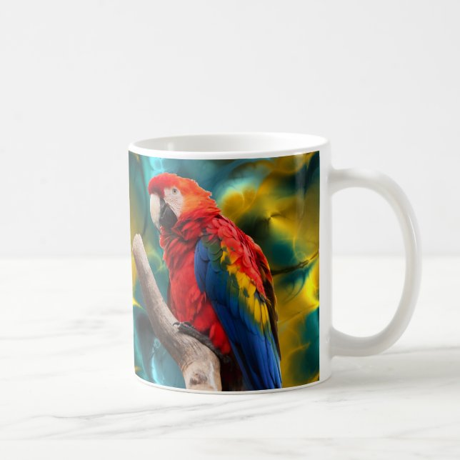 Tasse de l'art 1 de perroquet (Droite)