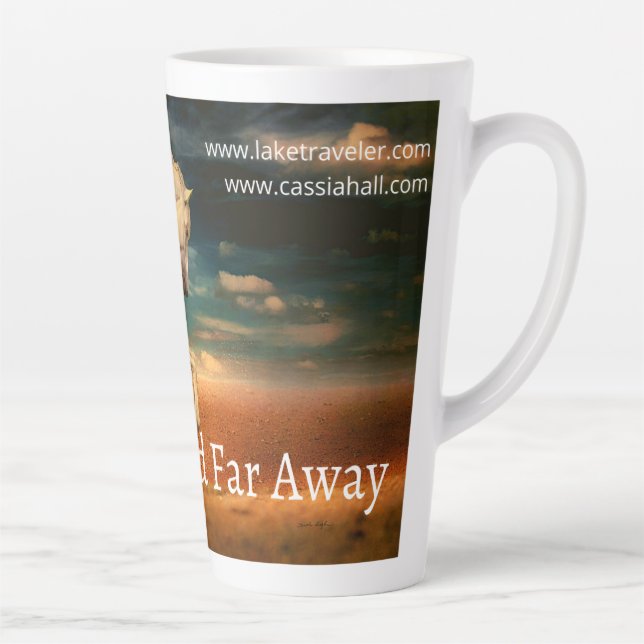 Tasse de Latte A Land Far Away (Droite)