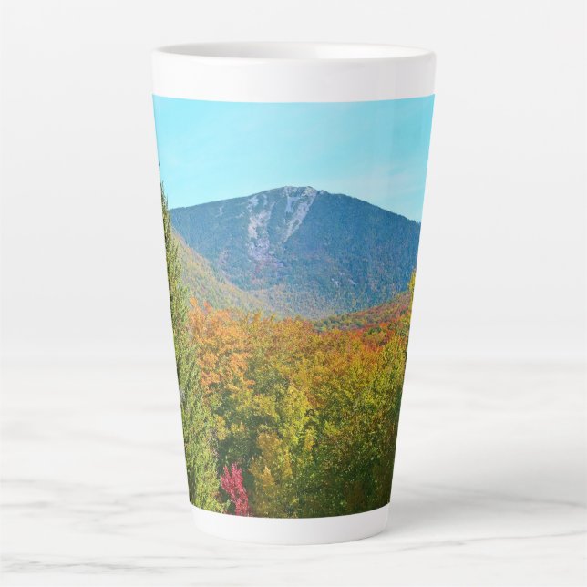 Tasse de latte Automne dans le New Hampshire (Devant)
