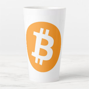 Tasse de latte Bitcoin