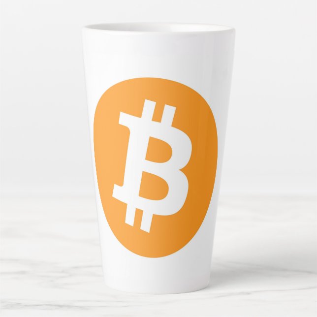 Tasse de latte Bitcoin (Devant)