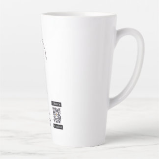Tasse de latte de 12 oz