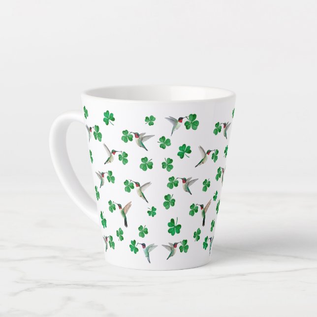 Tasse de latte de la Saint-Patrick (Angle gauche)