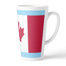 Tasse de latte du Canada