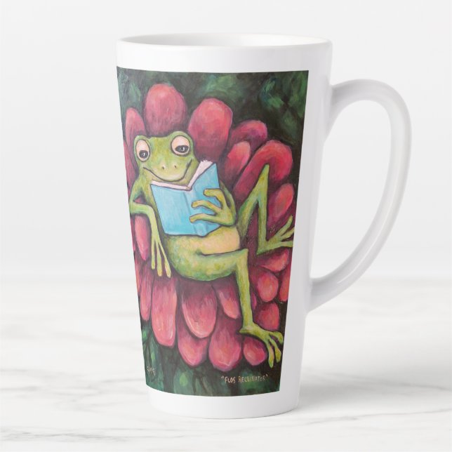 Tasse de latte Fauteuil de fleurs (Droite)