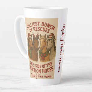 Tasse de latte Joyeuse Bande