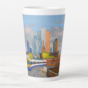 Tasse de latte London Overground