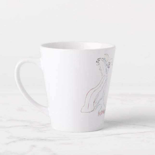 Tasse de latte "Monday Feeling"  (Gauche)
