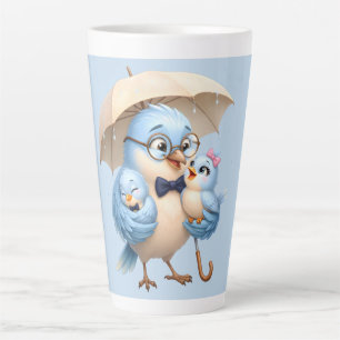 Tasse de Latte Papa Oiseau Cadeau de Café pour la 