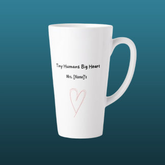 Tasse de Latte personnalisée pour enseignante de m