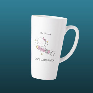 Tasse de Latte Personnalisée pour le Coordinateur
