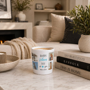 Tasse de latte pour la fête des pères    Photos pe