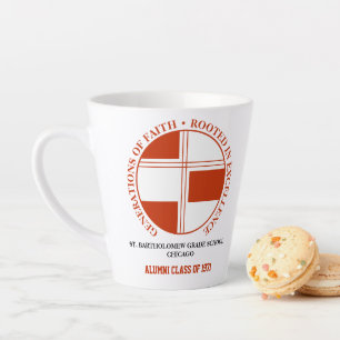 Tasse de Latte pour les anciens élèves de l'école 
