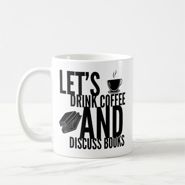 Tasse de lecture de livres de café (Gauche)
