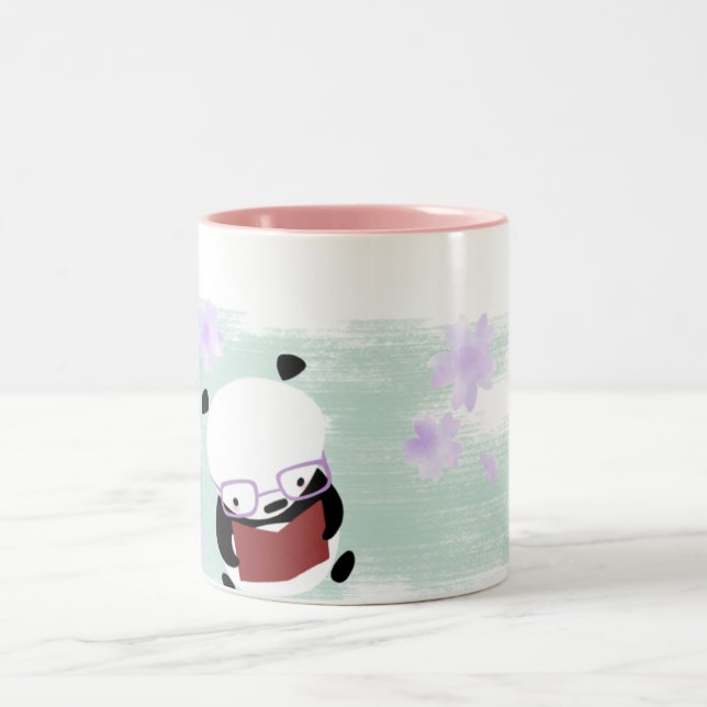 Tasse de lecture de panda (Centre)