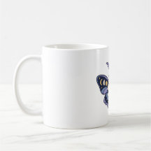 Tasse de lecture de papillon de phase lunaire - Cé