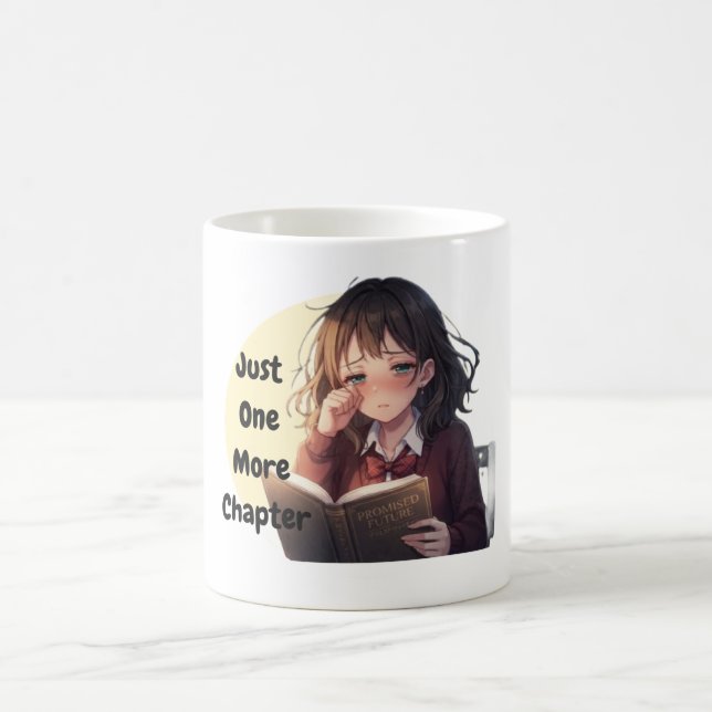 Tasse de lecture "Juste un chapitre de plus" (Centre)