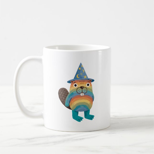 Tasse de l'Enchanteur Castor Mignon (Gauche)