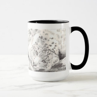 Tasse de léopard de neige