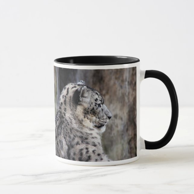 Tasse de léopard de neige (Droite)