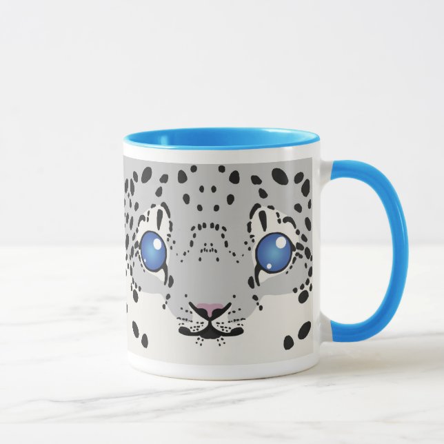 Tasse de léopard de neige (CUB) (Droite)