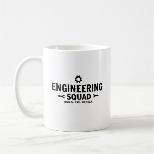 Tasse de l'équipe d'ingénierie – Construire. Répar