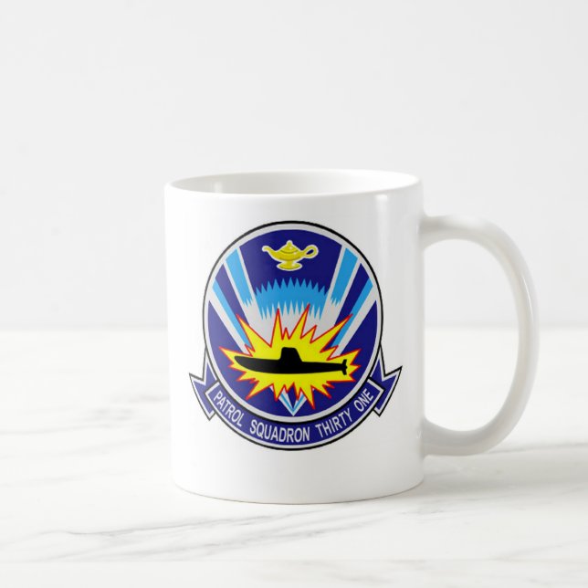 Tasse de l'escadron VP-31 de patrouille de marine (Droite)