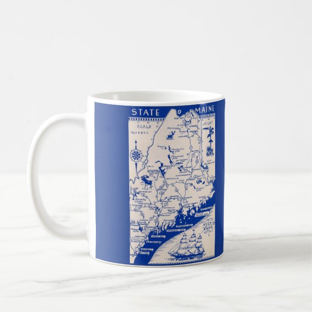Tasse de l'État du Maine (Gauche)