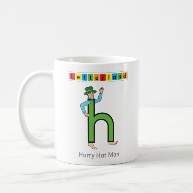 Tasse de Letterland | Hh (Gauche)