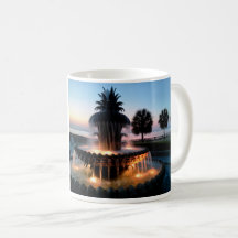 Tasse de lever de soleil de Charleston