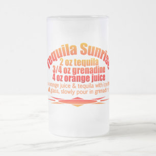 Tasse de lever de soleil de tequila - choisissez
