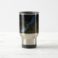 Tasse de libellule et de voyage de dentelle