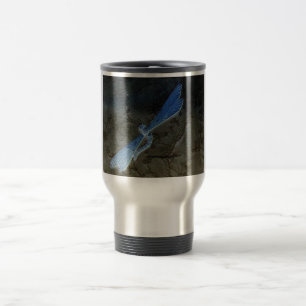 Tasse de libellule et de voyage de dentelle