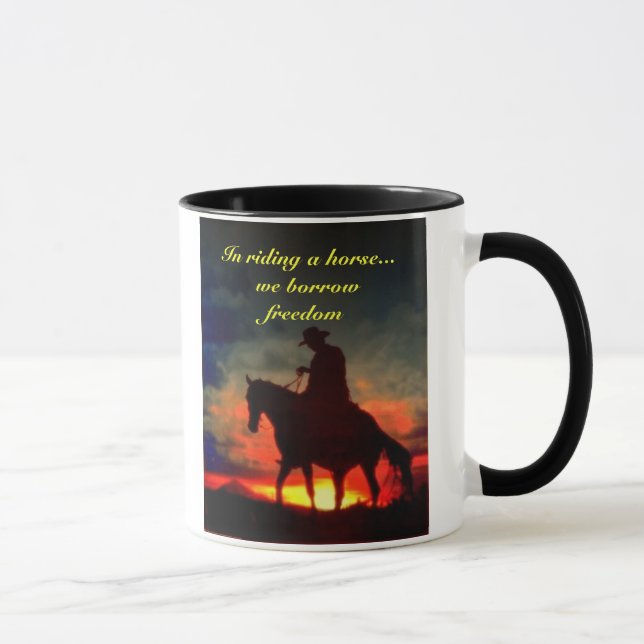 Tasse de liberté de cowboy (Droite)