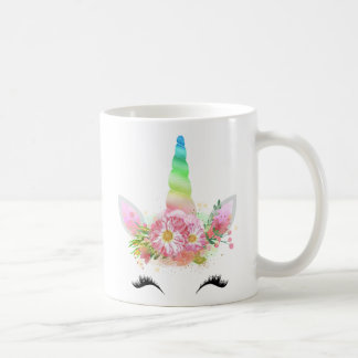 Tasse de licorne d'arc-en-ciel