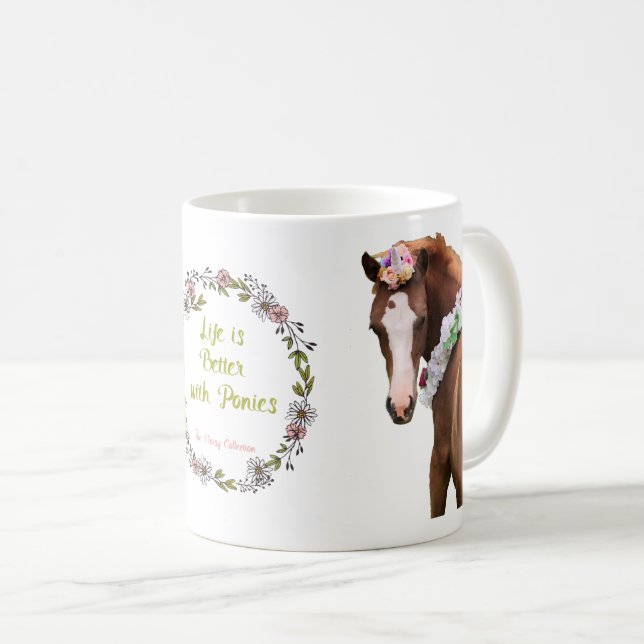 Tasse de licorne de collection de marguerite (Devant droit)
