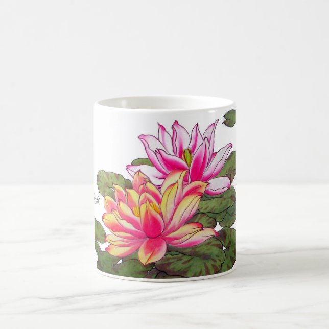Tasse de Lillies de l'eau (Centre)