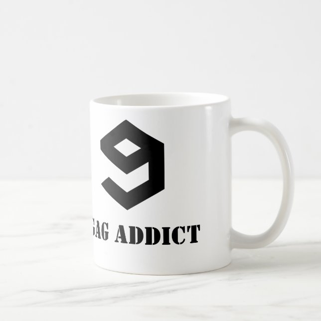 tasse de l'intoxiqué 9GAG (Droite)