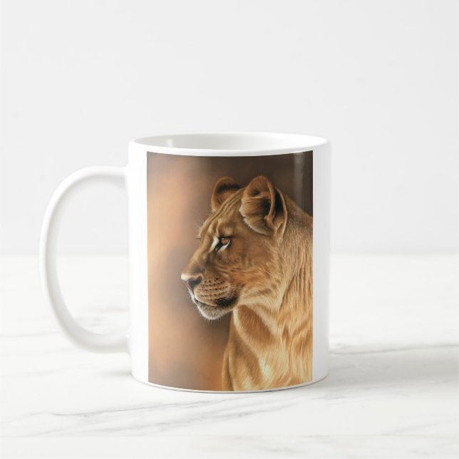 Tasse de lionne (Gauche)