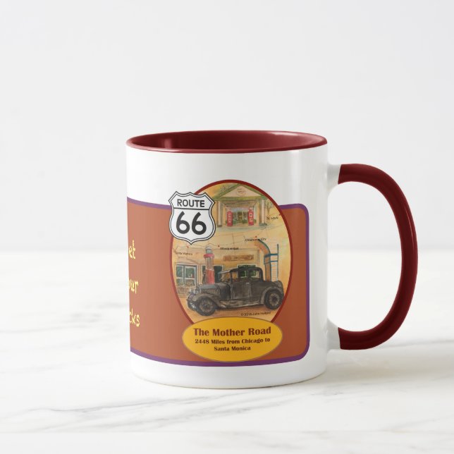 Tasse de l'itinéraire 66 (Droite)