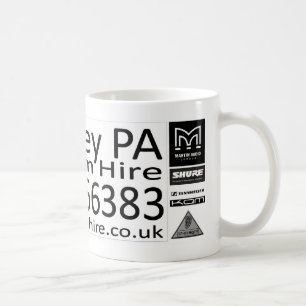 Tasse de location de PA de Whiteley