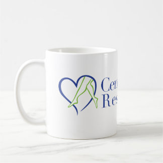 Tasse de logo - blanc